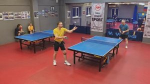 Халаджиев П. (595) - Жураковский А. (568) 27.11 настольный теннис турнир в Санкт-Петербурге