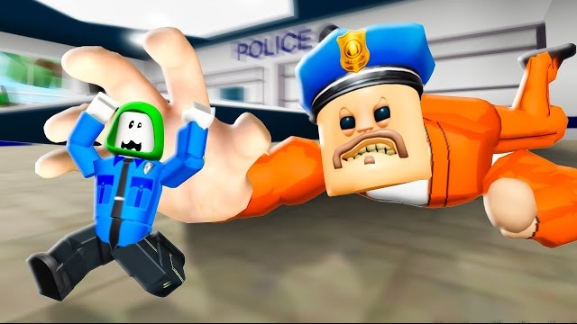 Джей Джей и Майки! Побег из-под стражи заключённого Барри! Анимация