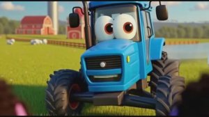 ПЕСЕНКА ДЛЯ МАЛЫШЕЙ СИНИЙ ТРАКТОР С ДЕТИШКАМИ