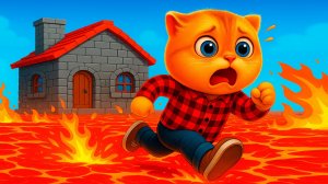 ВЫЖИВАЮ В ИГРЕ ПОЛ ЭТО ЛАВА ЧЕЛЛЕНДЖ - КОТ ПЕРСИК