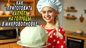 Как приготовить капусту на голубцы в микроволновке