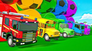 Развивашки для детей! Подбираем колеса для машин! Угадай цвет машин! Мультики для малышей!