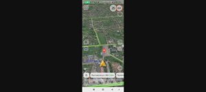 Яндекс Навигатор. Как изменить вид карты на Спутник