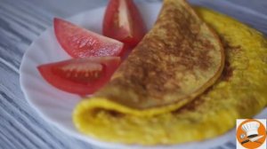 Быстрый завтрак из овсянки и яиц