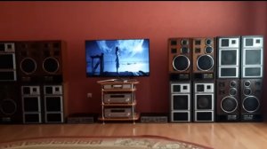 звук достойный и мощный...рассказываю как подключил. и сколько потребляет. колонки СССР  бомба.