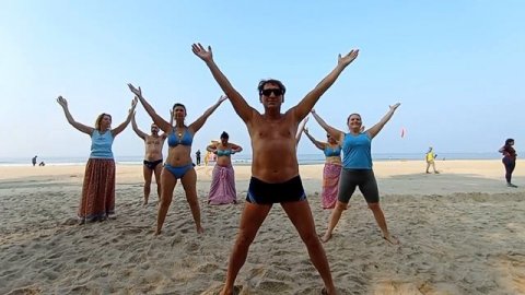 Вечер.Баланс 4-х Стихий для гармонизации энергопотоков дня и Ре-Баланса жизни. Индия, Гоа, 7.12