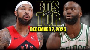 08.12.2025 | ОБЗОР МАТЧА | Торонто Рэпторс - Бостон Селтикс | Highlights