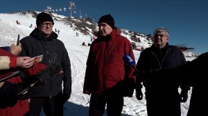 Горнолыжный сезон в России начался с Кабардино-Балкарии