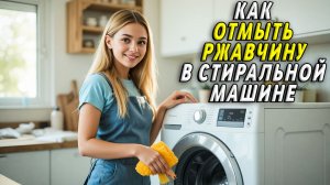 Как отмыть ржавчину в стиральной машине