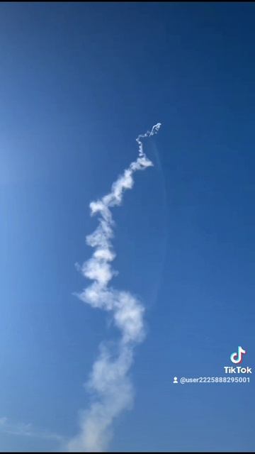 Тест РДТТ для малых ракет.