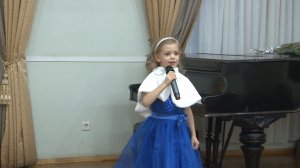 "Нарисованная песенка"(О.Плотникова) - поёт Серафима Масленникова