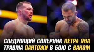 Следующий соперник Петра Яна / Травма Алешандре Пантожи в бою с Джошуа Ваном