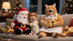 Джинджер и мама-кошка работают неполный рабочий день в магазине, чтобы заработать на вкусняшки