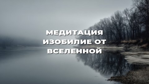 ИСКУССТВО МЕДИТАЦИИ - Изобилие от Вселенной