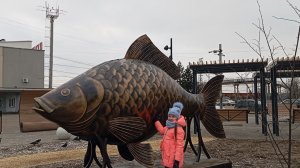Заглянули к сестрёнке на работу.Загадали желание 😁