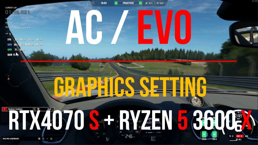 Assetto Corsa EVO | Трасса Nürburgring Nordschleife | Обновление 0.4