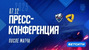 Послематчевая пресс-конференция "Лада - Северсталь"