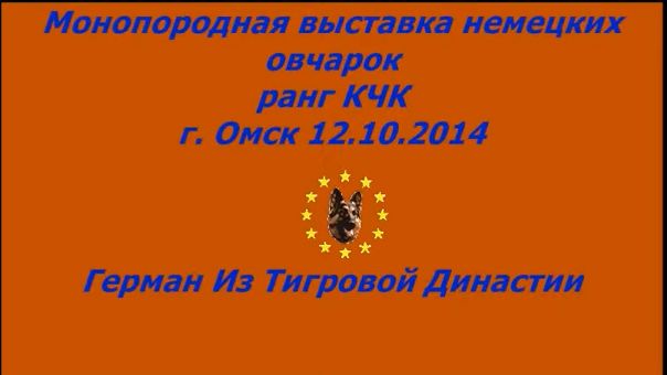 Герман. Монопородка 12.10.14
