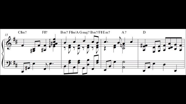 [ballad jazz piano] Yesterday (sheet music)