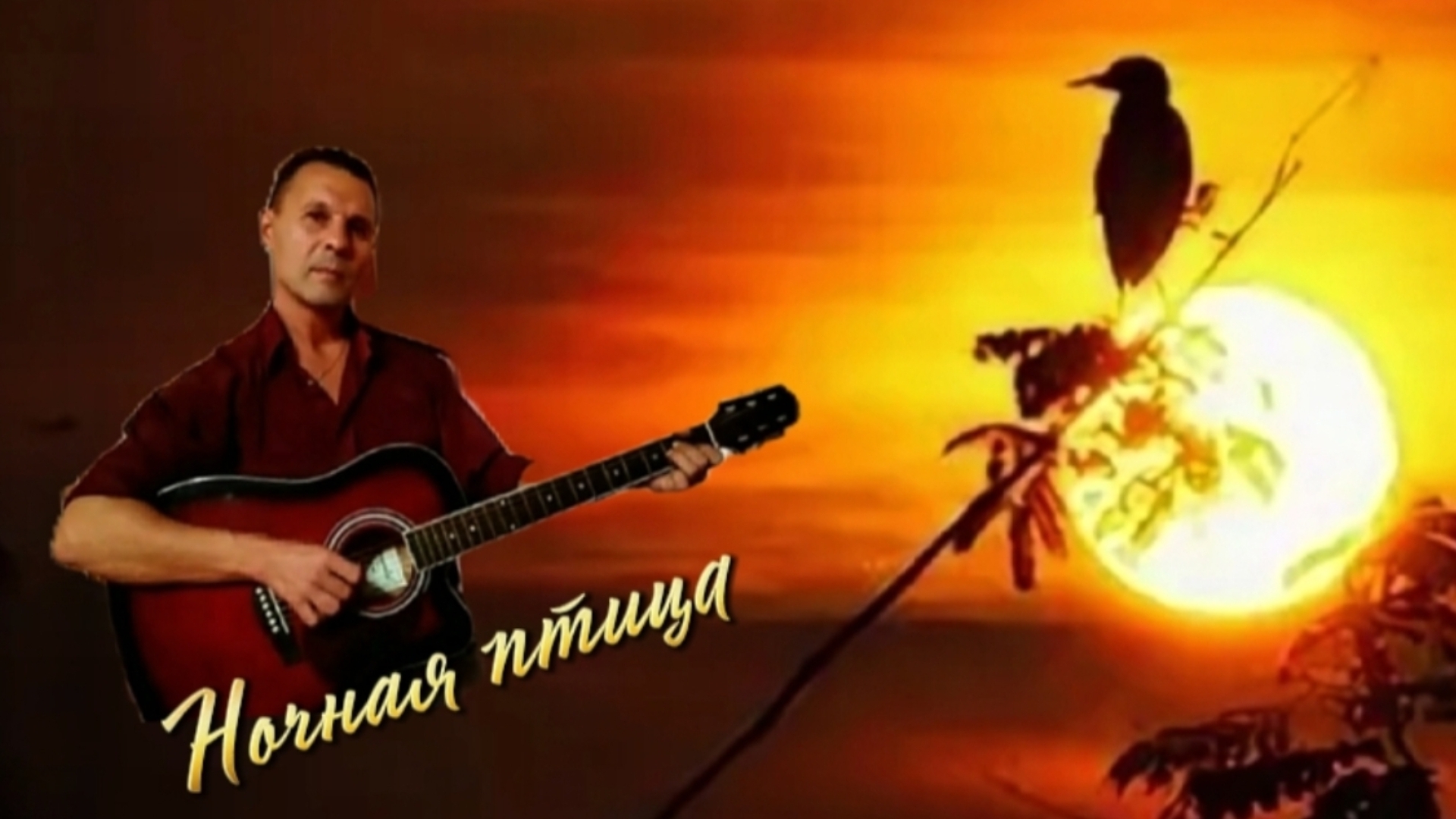 Воскресенье - Ночная птица - на гитаре