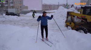Никогда такого не было и вот опять: Магадан снова засыпало снегом