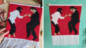 ПАННО "КРИМИНАЛЬНОЕ ЧТИВО" 🎹 в технике кавандоли | Мастер-класс