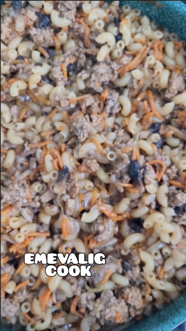 ЛЕНИВЫЕ МАКАРОНЫ ПО-ФЛОТСКИ С ГРИБАМИ И ГОВЯДИНОЙ