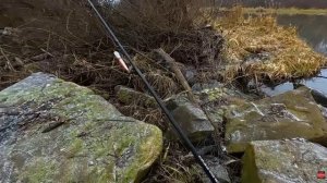 Рыбалка-разведка по реке до водопада