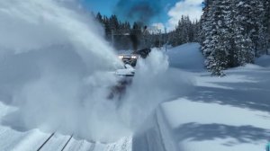 Снегоуборочный поезд