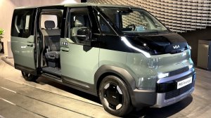 Внешний вид и интерьер пассажирского Kia PV5 2026 года