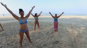 Баланс 4-х Стихий на побережье Гоа для гармонизации энергопотоков дня и проведения Прогр. Индия,7.12