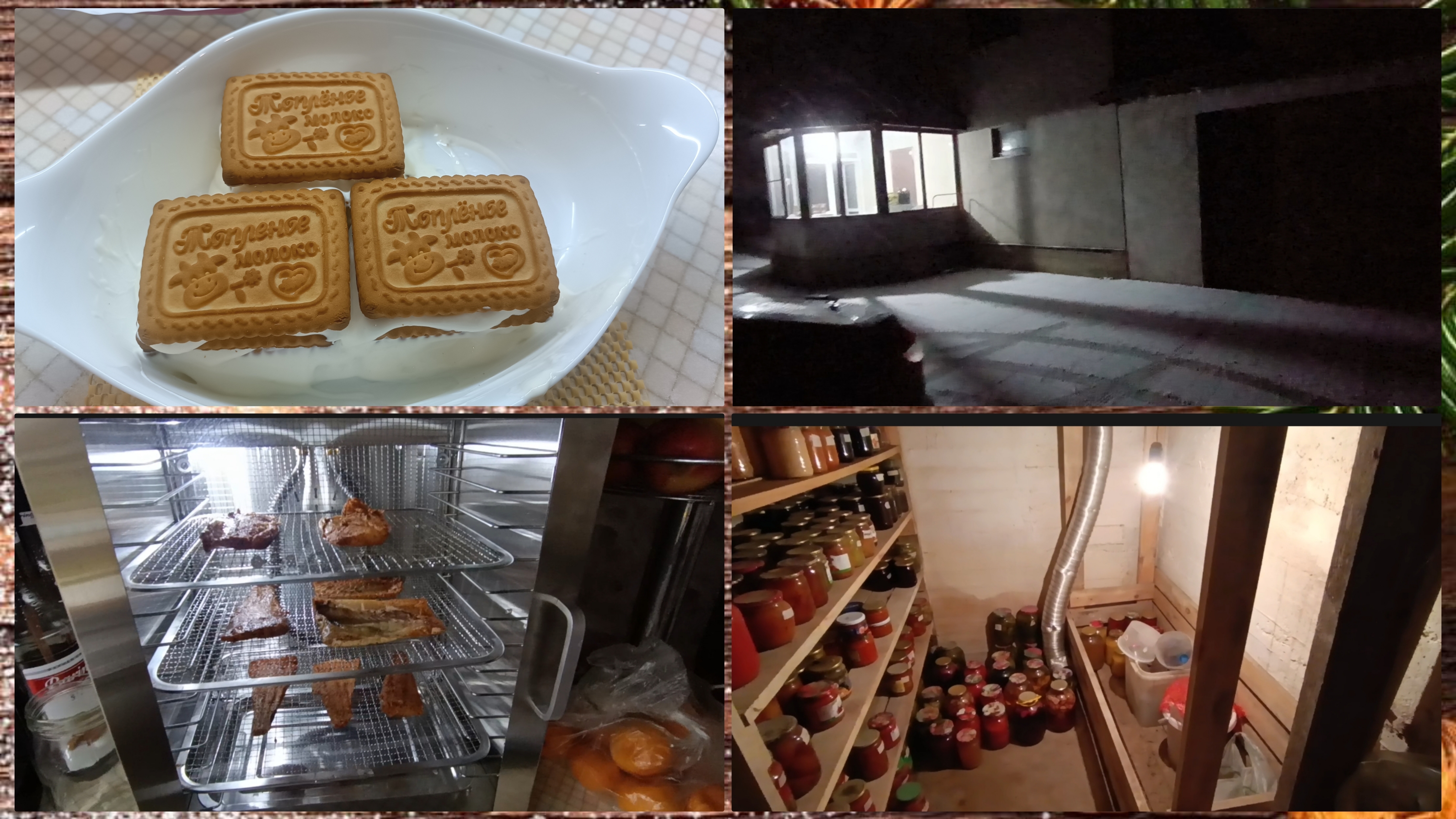 Зима.Торт без выпечки