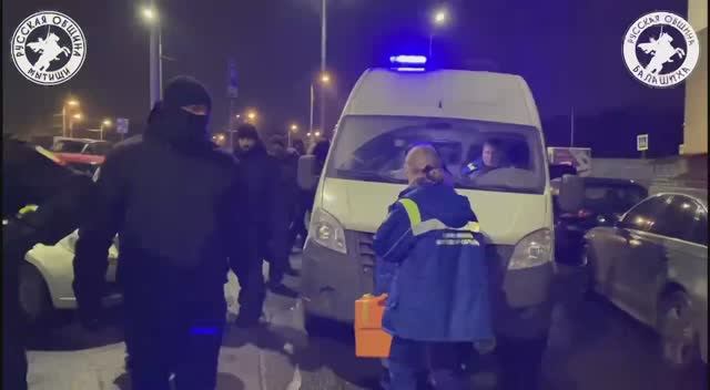 Дружина Русской Общины Мытищ совместно с братьями из Балашихи провели совместный патруль!