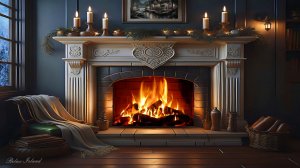 🔥 ОЧЕНЬ КРАСИВАЯ МУЗЫКА ДЛЯ ДУШИ У КАМИНА 🎵 УСПОКАИВАЮЩАЯ МУЗЫКА ДЛЯ СНА 🎵 ДЖАЗ БОССА-НОВА