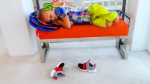 Ники,Влад и волшебное колесо!