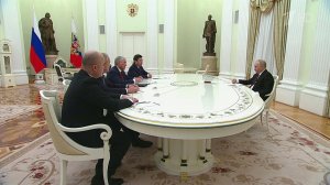 Владимир Путин в Кремле принял членов Парламентской Ассамблеи ОДКБ.