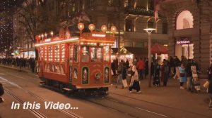 Откройте для себя волшебство ночного Рождественского Цюриха