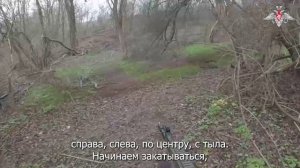 Боевая работа штурмовых подразделений ГрВ «Восток»