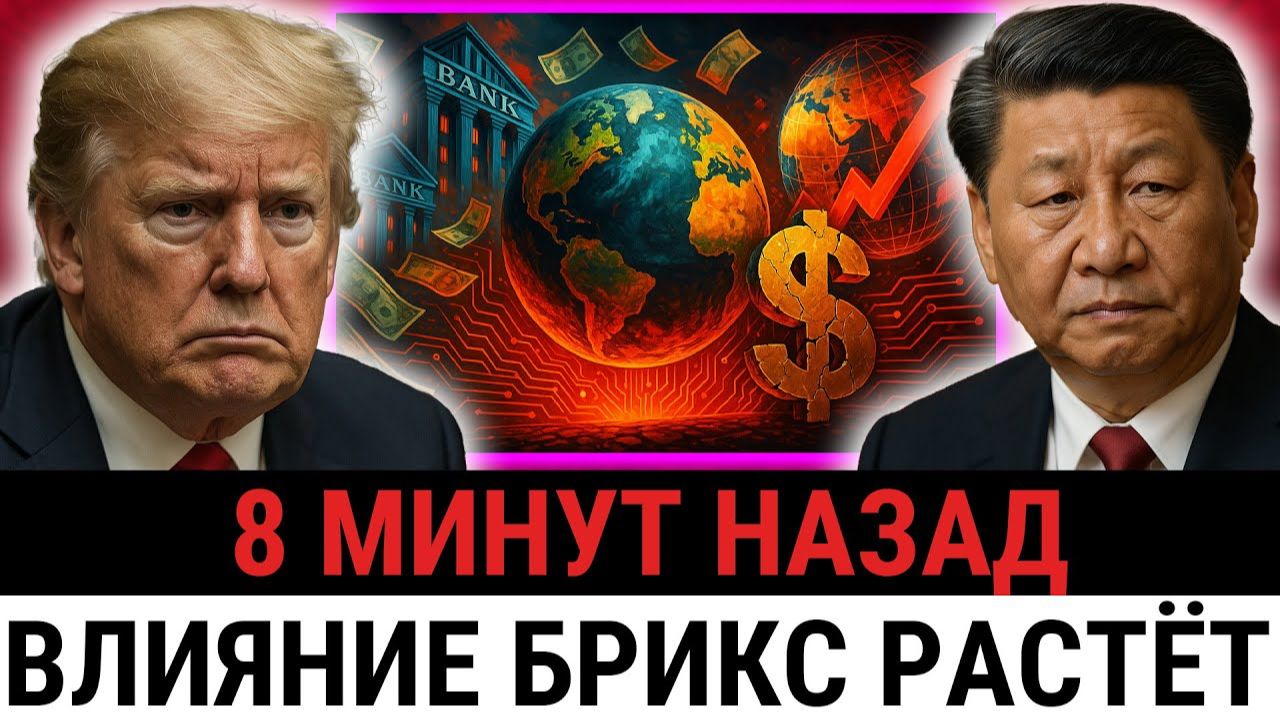 БРИКС запускает НОВУЮ платёжную систему — США и Трамп бьют тревогу, доллар теряет влияние?