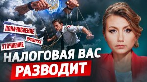 МАНИПУЛЯЦИИ ФНС, на которые ведутся все предприниматели! Как налоговая пугает бизнес БЕЗ оснований?