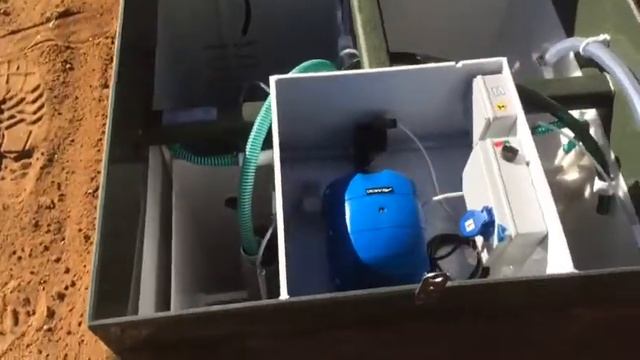 Септик "Топас" 5 с колодцем из бетоннных колец