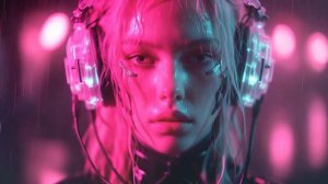 🎧 Invisible Umbrella 🌧️ Cinematic Cyberpunk Trip-Hop   AI Iris Music Video