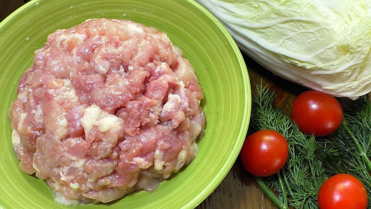 Что приготовить из капусты и курицы если нет мясорубки?