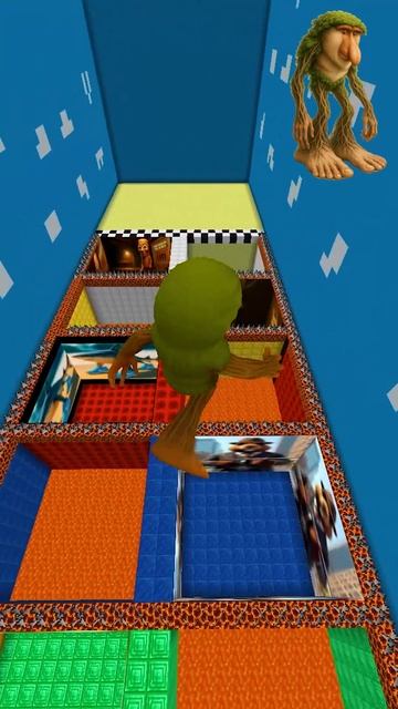 Italian Brainrot Vs Squid Game Lava Jump #shorts #minecraft #brainrot смотреть онлайн