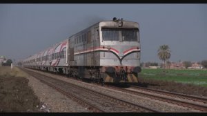 проезжающие поезда Египта ч.37