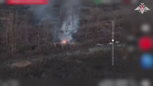 Боевая работа расчета «Мста-С» группировки войск «Запад»