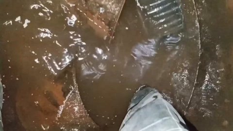 Ст. Выбор. Чистка колодца. 25 лет без обслуживания. podkapaev.ru