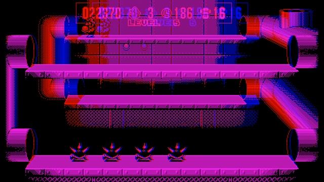 Mario Clash [Nintendo Virtual Boy] (1995) - 3D Anaglyph [4K]