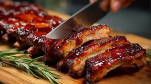 С 90-х годов так делаю! Свиные ребрышки НЕ ЖАРЮ! Делаю проще, получается вкуснее!