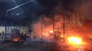 В Красноярске ликвидирован пожар на 850 "квадратах"